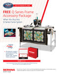 Bernina Q20 Long Arm Quilting Machine with 10' Studio Frame