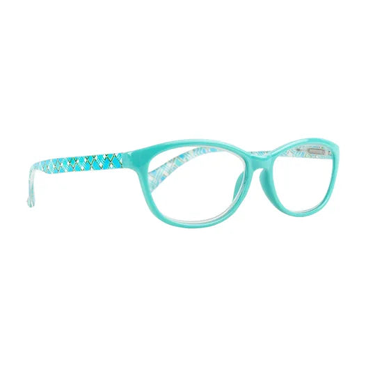 Stitchy Readers 2.50+ Glasses in Turquoise
