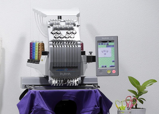 Juki Tajima Sai 8 Needle Embroidery Commercial Machine