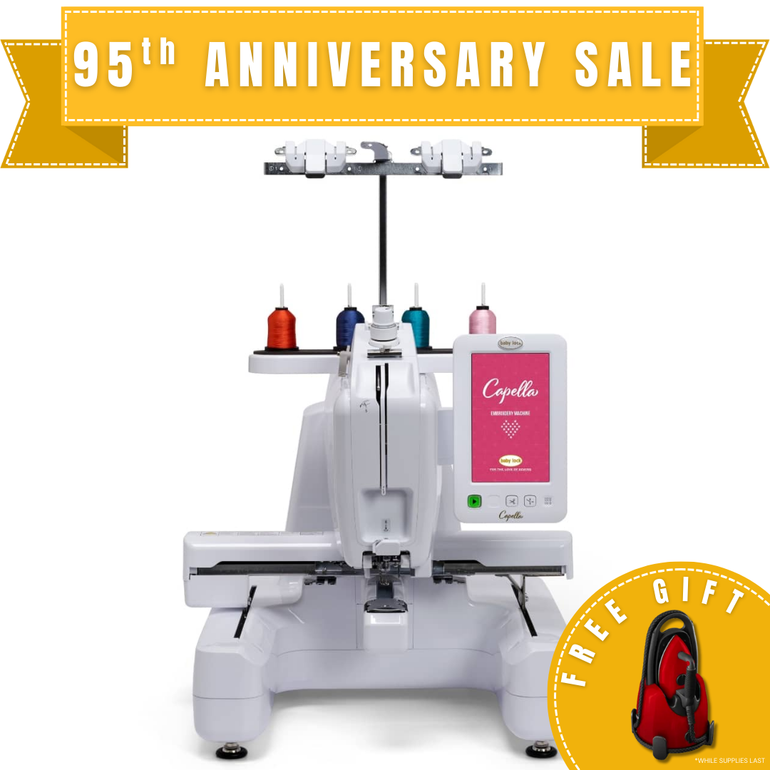 Baby Lock Capella Single Needle Embroidery Machine