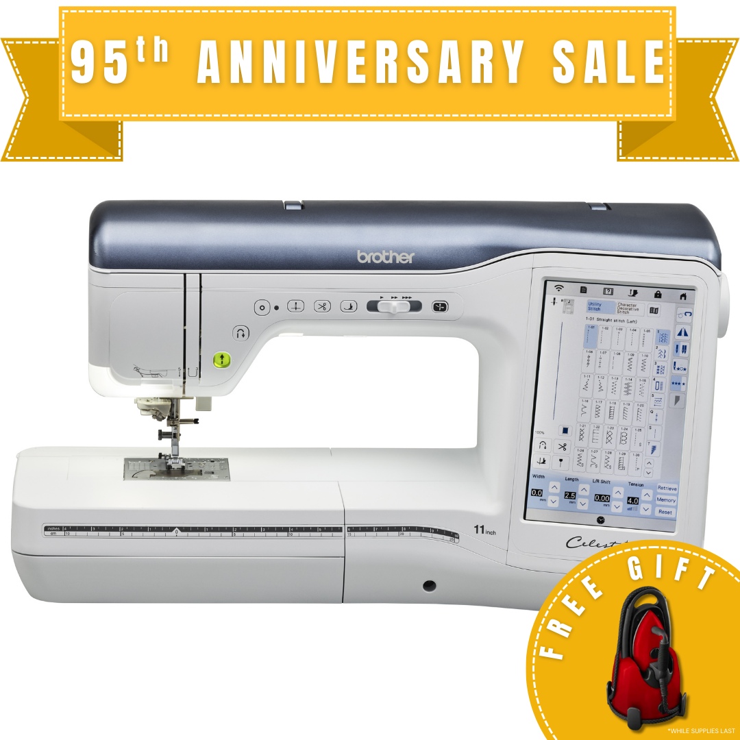 Brother Celeste CX1 Sewing & Quilting Machine