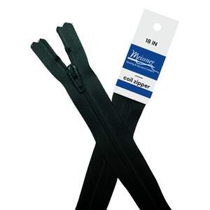 YKK 18" #3 Coil Zipper Dark Moss Green