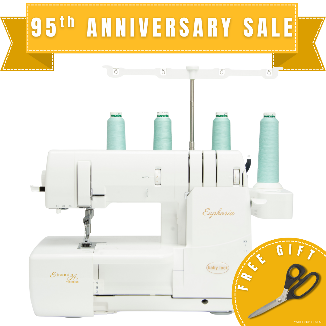 Плоскошовная машина Baby Lock Euphoria