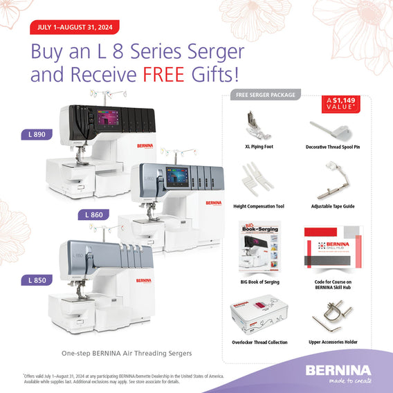 Bernina Sergers & Overlock Machines