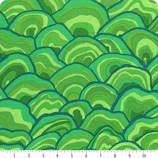 Kaffe Fassett Collective - Green Wobble - Meissner Sewing and Vacuum