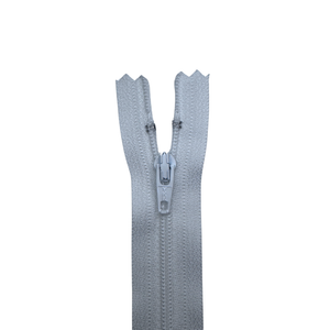 YKK 18" #3 Coil Zipper Gray