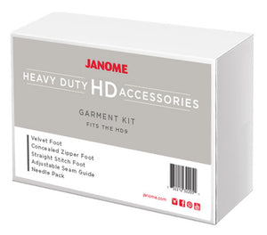 Janome HD9 Garment Kit