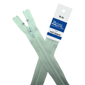 YKK 18" #3 Coil Zipper Mint