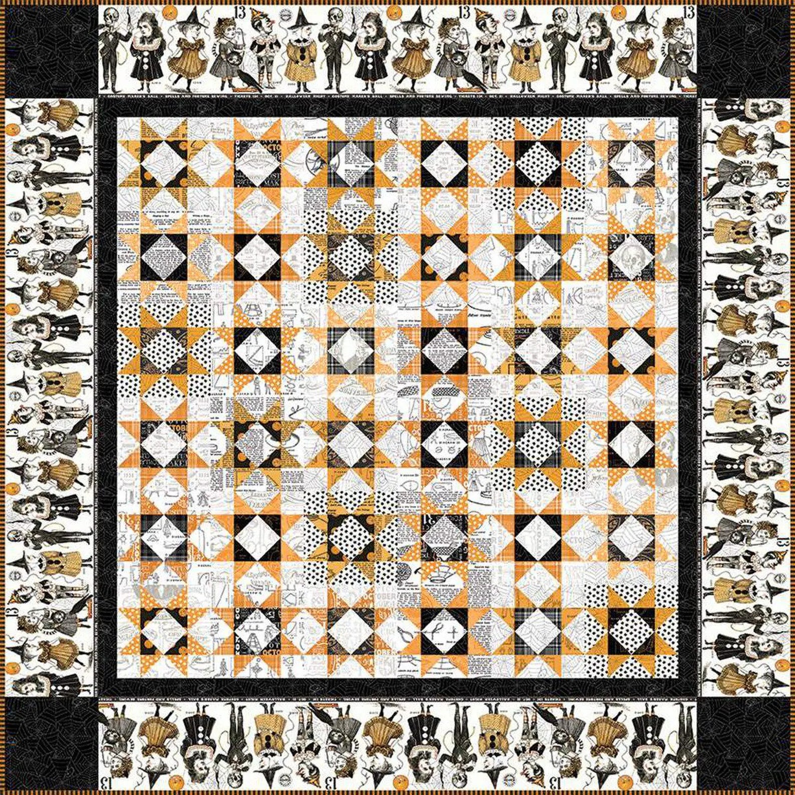 Costume Maker's Act II Sawtooth Scene Quilt Kit