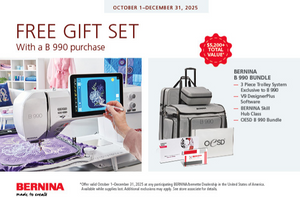 BERNINA 990 Sewing, Quilting, and Embroidery Machine