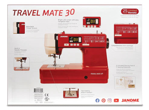Janome Travel Mate 30 Computerized Sewing Machine