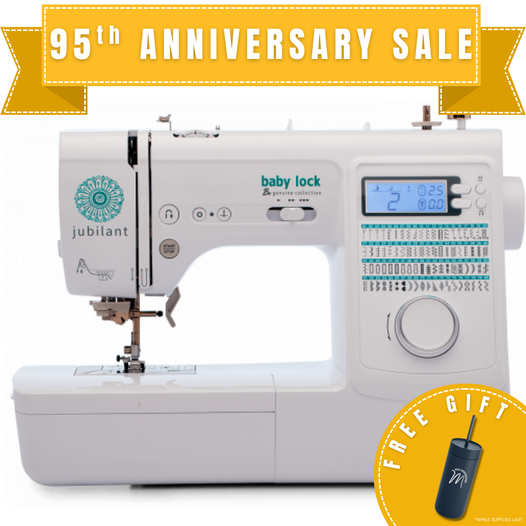 Baby Lock Jubilant Sewing Machine