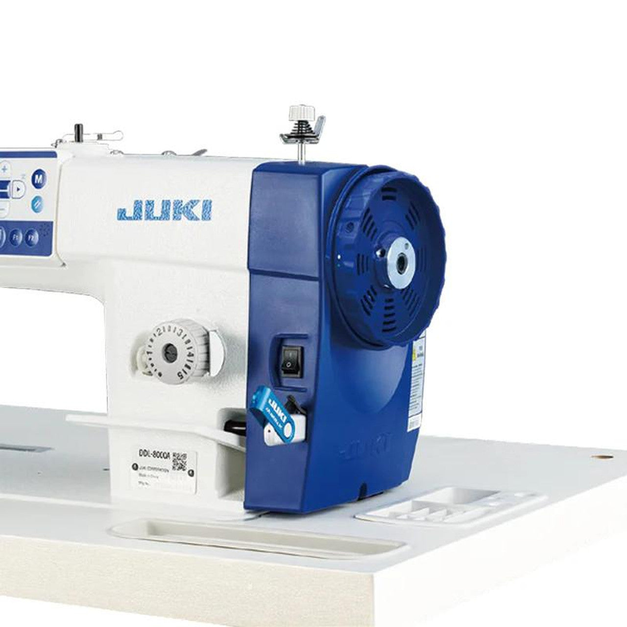 JUKI DDL-8000AS-MS - Direct-drive, High-speed, 1-needle,Lockstitch Machine with Automatic Thread Trimmer & Auto - Lifter & Assembled Table