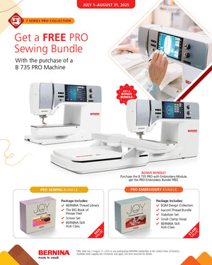 Bernina B735 PRO Sewing, Quilting & Embroidery Machine