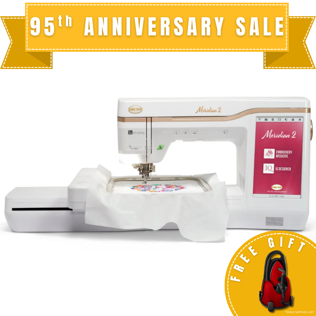 Baby Lock Meridian 2 Embroidery Machine