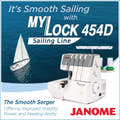 Janome MyLock 454D Sailing Line Serger