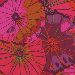 Kaffe Fassett Collective Classics Plus Lotus Leaf - Wine