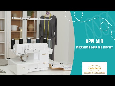 Make a Deposit: NEW! Baby Lock Applaud Coverstitch Serger