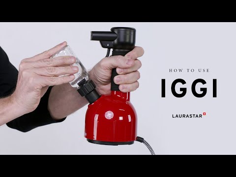 Laura Star IGGI Intense Red Handheld Steamer