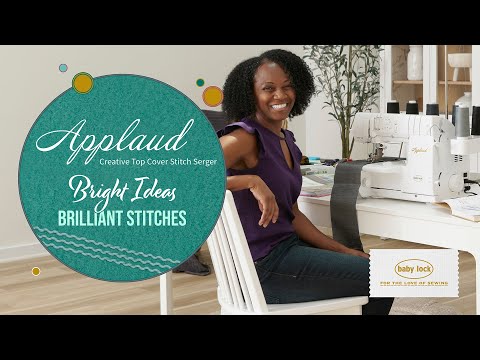 NEW! Baby Lock Applaud Coverstitch Serger