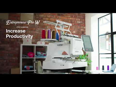 Brother PR1060W 10-Needle Embroidery Machine