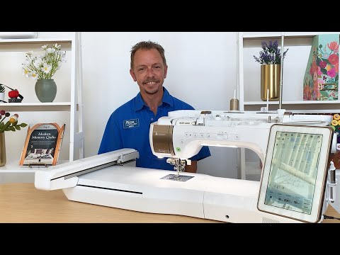 Máquina de coser, acolchar y bordar Babylock Solaris Vision 3 