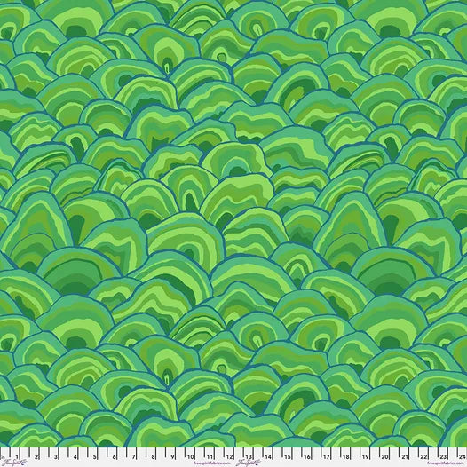 Kaffe Fassett Collective - Green Wobble - Meissner Sewing and Vacuum