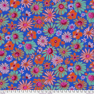 Kaffe Fassett Collective - Cobalt Bloomers - Meissner Sewing and Vacuum