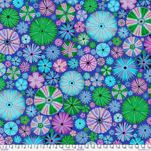 Kaffe Fassett Collective - Blue Urchins - Meissner Sewing and Vacuum