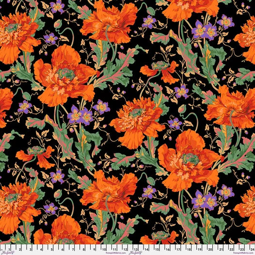 Kaffe Fassett Collective - Orange Papaver