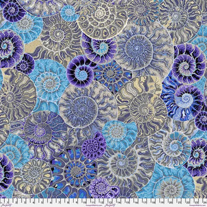 Kaffe Fassett Collective - Blue Ammonites - Meissner Sewing and Vacuum