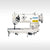 Juki LU-1508NS Single Needle Unison Feed Lock Stitch Machine with Vertical-axis Large Hook Includes Table and Servo Motor (Table Comes Assembled)