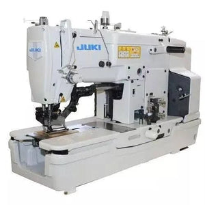 Juki LBH-783 Single Needle Lockstitch Buttonholing Industrial Machine Includes Table and Servo Motor (Table Comes Assembled)