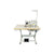 Juki DNU-1541S (w/ Safety Mechanism) Lockstitch Machine w/ Table & Motor (Table Comes Assembled)