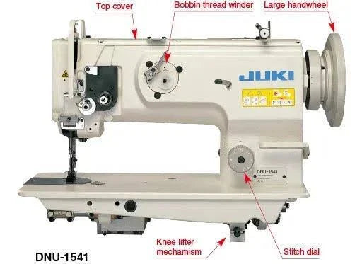 Juki DNU-1541 Single Needle Walking Foot Lockstitch Industrial Machine w/ Table & Motor (Table Comes Assembled)