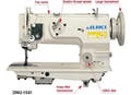 Juki DNU-1541 Single Needle Walking Foot Industrial Machine (With Unassembled Table & Motor)