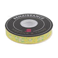 What a Ditz in Buttercup 5/8" Ribbon PER YARD