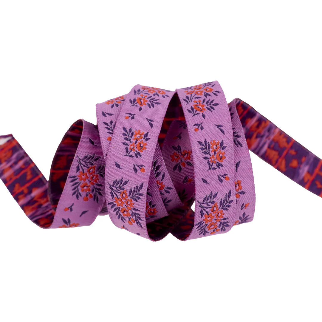 What a Ditz in Heliotrope 5/8" Ribbon