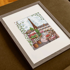 Eiffel Tower Advanced Cross Stitch Kit