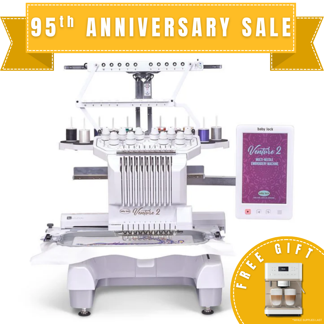 Baby Lock Venture 2 10-Needle Embroidery Machine