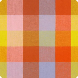 Garden Variety Buffalo Plaid Sunset