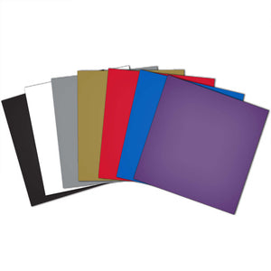 Brother Scan n Cut 10 Piece 12" x 12" Assorted Adhesive Craft Vinyl Sheets