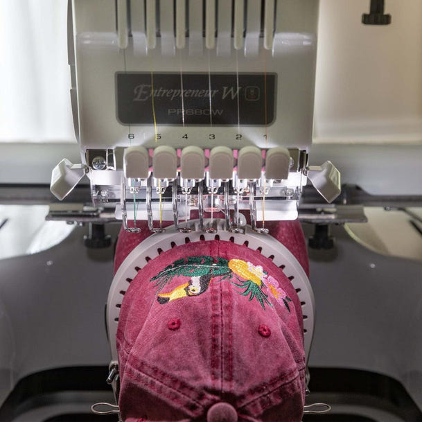 Brother Entrepreneur PR680W 6 Needle Embroidery Machine - Meissner Sewing and Vacuum
