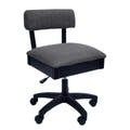 Arrow Lady Gray Hydraulic Sewing Chair (H8123) - Meissner Sewing and Vacuum